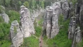 Prachovsk&eacute; sk&aacute;ly - Prachover Felsenstadt , Tschechien
