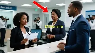 Bank Manager MOCKS a Black Customer&rsquo;s Check&hellip; Until He Learns Who Her Mother Is