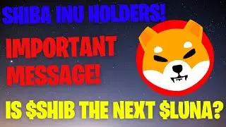 SHIBA INU TOKEN HOLDERS! THIS IS IMPORTANT! WILL SHIBA BE THE NEXT $LUNA WITHOUT RYOSHI?