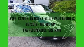 Magnifique Lexus  CT 200 h  hybride finition Pack Business  08/2019 - 160 600 km  - 12/04/23