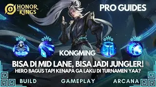 KONGMING! HERO BAGUS TAPI KURANG DISOROT! BURST DAMAGENYA GEDE BANGET! | Honor of Kings Indonesia