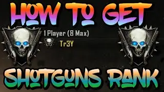 How to Get Shotguns Rank in Black Ops 2 Zombies