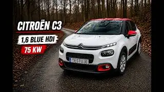 Citroen C3 2017 1,6 BlueHDI 75 KM