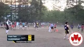 NC State IM Finals: Co-Rec Competitive 4v4 Flag Football - Dream Team vs Good for the Brand
