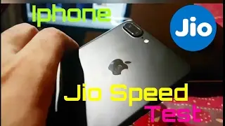 IPhone 7 Plus Jio Speed Test ☺️