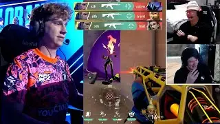 Shanks & Sliggy Reacts To PRX Something Insane 4k Against G2
