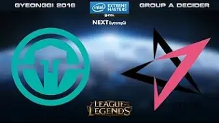 Immortals vs. J Team Game 3 - Group A Decider - IEM Gyeonggi 2016