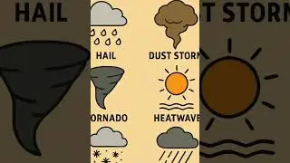 6 Extreme Weather Phenomena #shorts