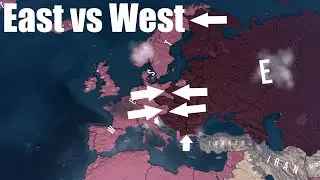 East Europe vs West Europe - Hoi4 timelapse
