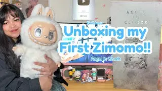 Unboxing my First Zimomo by Pop Mart $300+ 🩵 | Angel in Clouds | 🍡🌸