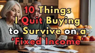 10 Things SENIORS Should STOP Buying to Survive on a Fixed Income