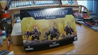 2 Big Meks outta 1 kit Unboxing a Warhammer Orks Meganobz