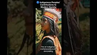 🌐 Indigenous Peoples' Contributions to Modern Society
