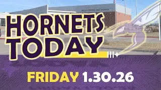 Hornets Today --- Friday, January 30, 2026