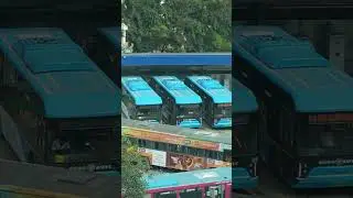 ⚡🔋 3 Electric Vajra BMTC Buses Charging | Bengaluru&rsquo;s Green Future.#BMTC #ElectricBus #VajraBus #EV.