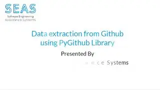 #3. Exception handling in PyGithub | SEAS Research Lab