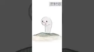 10分でらくがきシリーズ ポケモン ウミディグダ #shorts