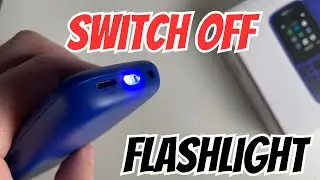 Как отключить фонарик на кнопочном телефоне Nokia 105