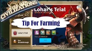 Rise of Civilizations: Trial Lohar Event - Tip For Farming Barbarians