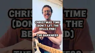 20-second guitar challenge! How to play &lsquo;Christmas Time (Don&rsquo;t Let The Bells End)&rsquo; by The Darkness
