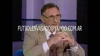 River vs Mandiyu torneo Apertura 1993 con Hern&aacute;n Crespo de entrevistado