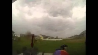 Time-Lapse Rain Storm Moving In April 18, 2015