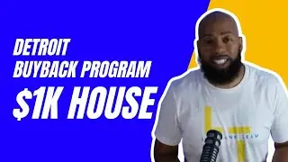 FREE EDUCATION FRIDAY!!! Detroit Landbank Buy Back program ONLY $1,000