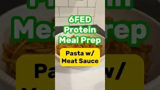 Protein Pasta w/ Meat Sauce 🍝  47g of protein per serving 💪 TOP-6️⃣ ALLERGEN FRIENDLY 🥛🍞🍳🫛🥜🍤