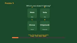 Daily Quiz Quest - Which One Is Different? #12 | Spot the Odd!