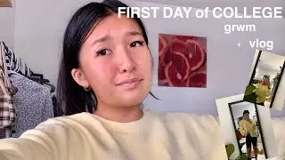 GET READY WITH ME: First Day of College 2020