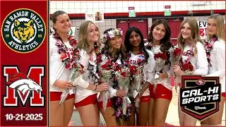 San Ramon Valley at Monte Vista Volleyball | EXTENDED HIGHLIGHTS (10/21/25)