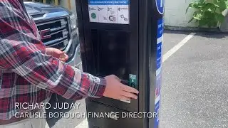 Carlisle parking kiosk demonstration