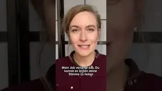 Ich hasse meine Stimme - und Jetzt!?