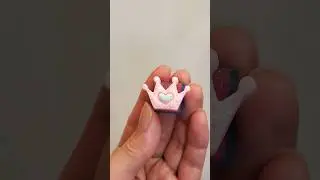Sparkly Pink Crown Keycap 👑 💕
