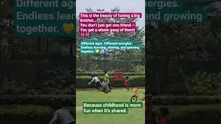#SiblingLove #BigBrotherVibes #LearningThroughPlay #MindfulParenting #KashishSandhu #ParenteenCoach