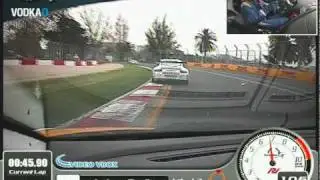 Two Laps from Melbourne - Australian GT Championship - Video VBOX