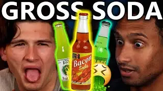 Trying Out GROSS SODA ! | Challenge