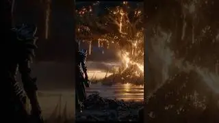 Teldrassil burning. #worldofwarcraft #midjourney #sylvanas #worldofwarcraftclips