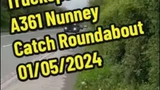Truckspotting A361 Nunney Catch Roundabout Somerset 01.05.2024