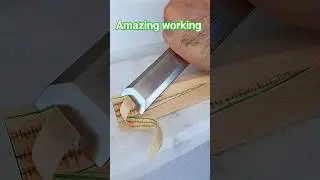 Relaxing wooden hooby, #nature #wood #shorts #diy #asmr #relaxing #woodworking #art