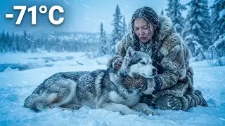 22-Year-Old Girl and Her Wounded Husky Protect Reindeers from Wolves at &ndash;71&deg;C Yakutia Survival