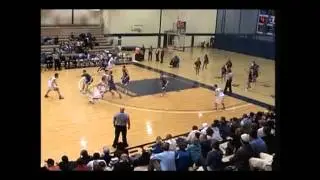 CUW Basketball Luke Doedens Dunk