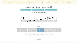 ToneSavvy - Level 4 Building Scales with up to 1 Sharp and 1 Flat (Bass)