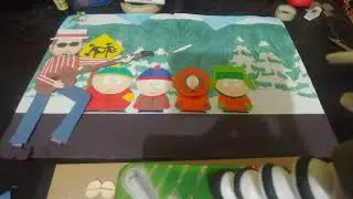 Test 3, Intro in progress (Full Screen)|South Park Stop Motion