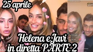 HELENA PRESTES parla in portoghese con JAVIER MARTINEZ | diretta video PARTE 3