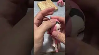 Polymer clay anime figure #claydoll  #shots