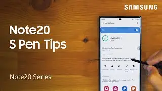 The 2020 S Pen: Air Actions & Tricks | Samsung US