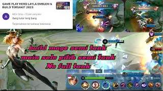 GAME PLAY HERO EDITH BUILD DAN EMBLEM MAGE SEMI TANK WAJIP DI SOLO RANK | EXP LANE | BUILD TERSAKIT