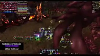 Skirmishing in Darkshore Warmode | Multiboxer Malseph (BFA Prepatch)
