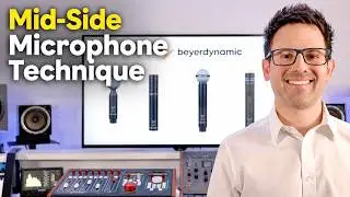 Техника Mid-Side микрофонной установки с Beyerdynamic MC 930 M 201 M 160 и M 130